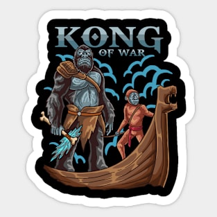 Kong of War Sticker